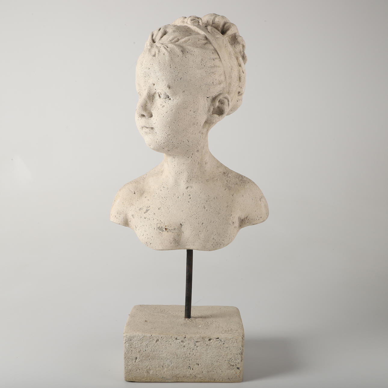 ESCULTURA, busto, escayola.