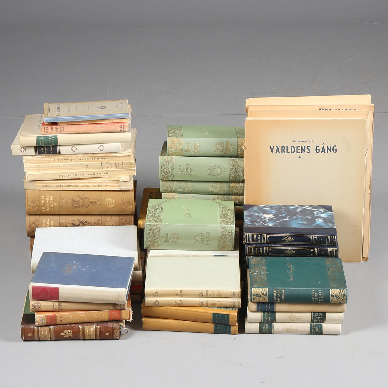 PARTI, ca 55 st, böcker, 18/1900-tal.