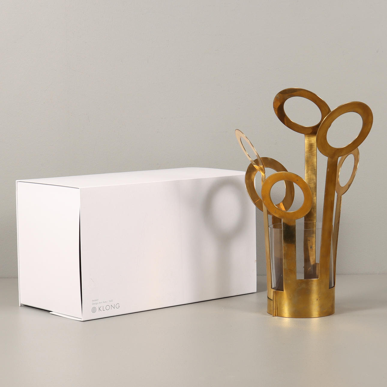 VAS mässing och glas, Klong.