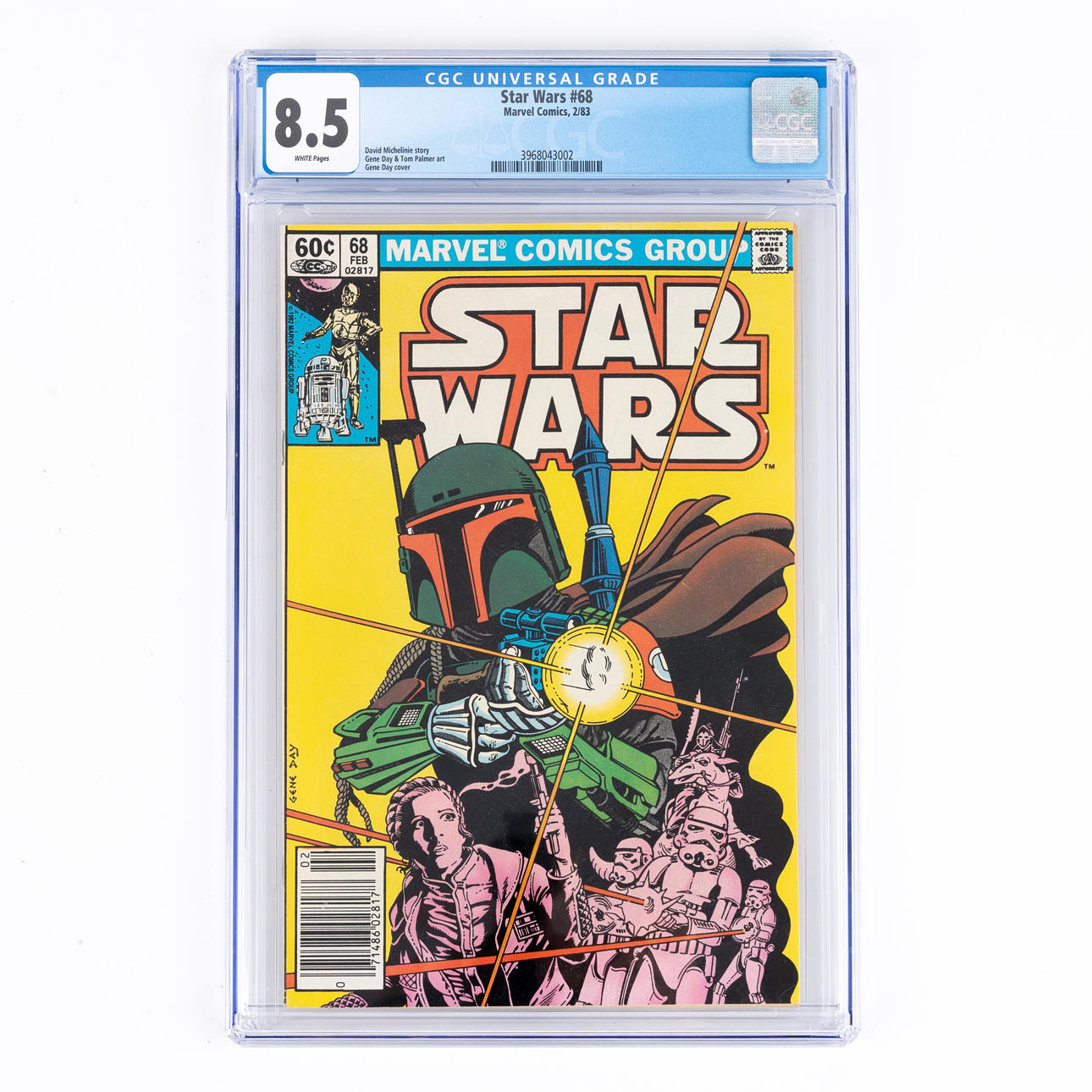 STAR WARS, comic book, Marvel #68, 1983. Graded CGC 8.5.