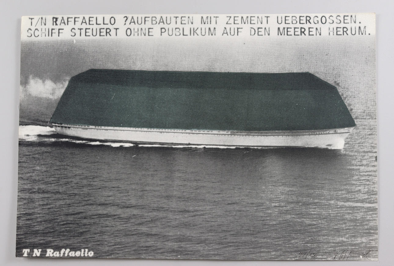 Wolf Vostell (1932-1998), Multiple, 'Raffaello'.