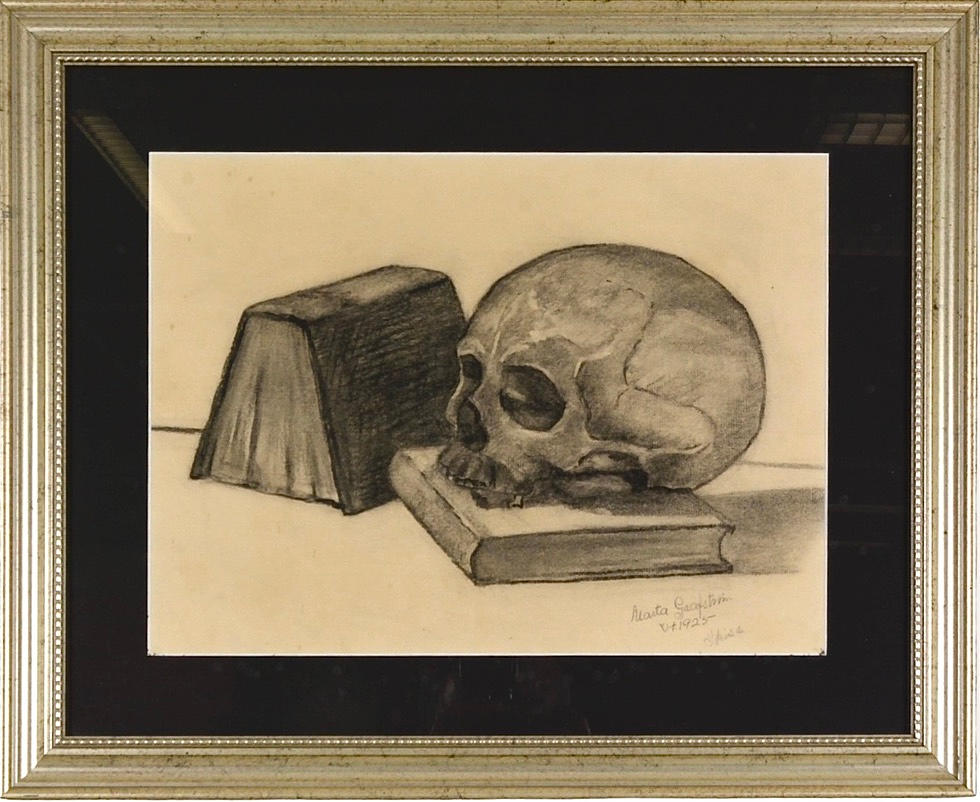 MARTA GRAFSTRÖM. Blyertsskiss.