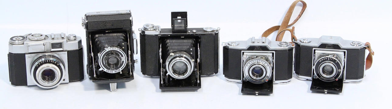 KAMERAPAKET, Zeiss, 5 stycken.