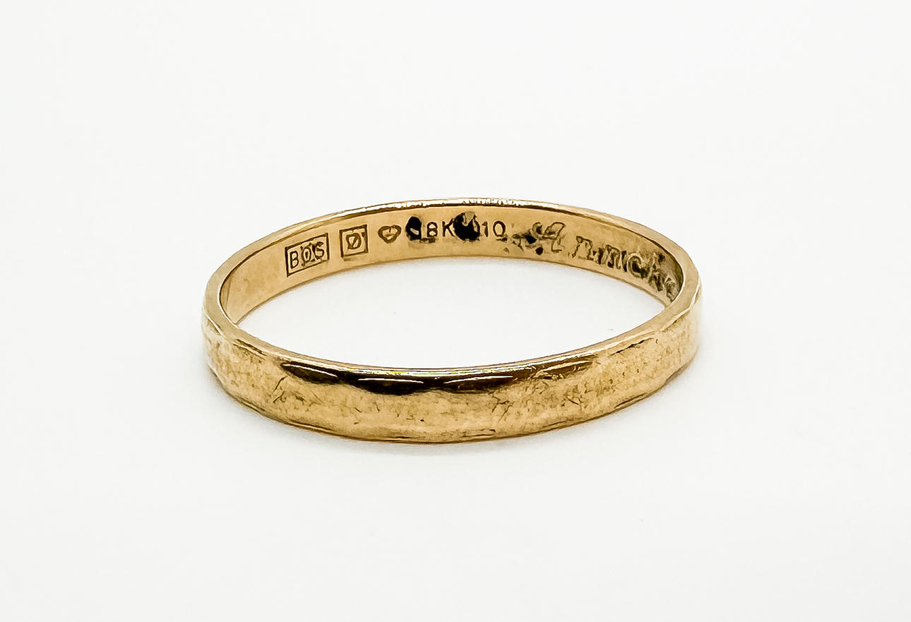 RING, 18k gold.