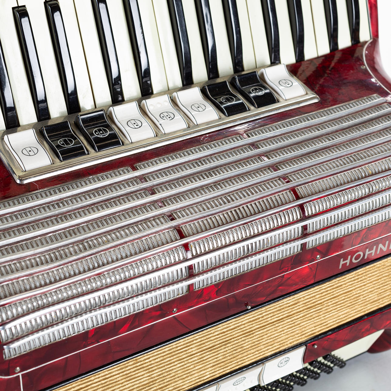 3-string piano accordion, Hohner Tango ll M, Germany. Collectables