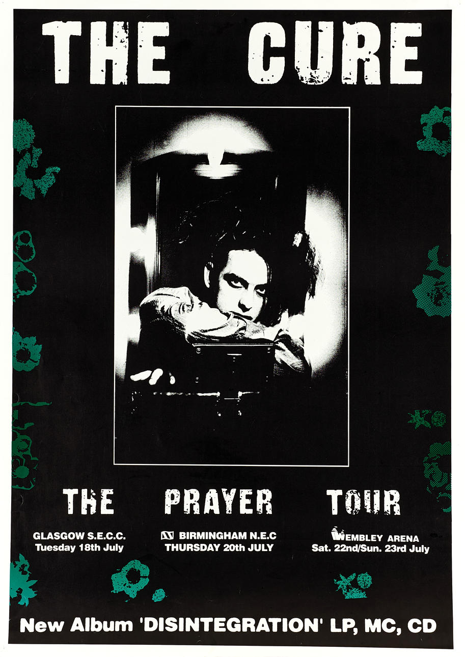 Dos pósters, «The Cult»/«The Cure».