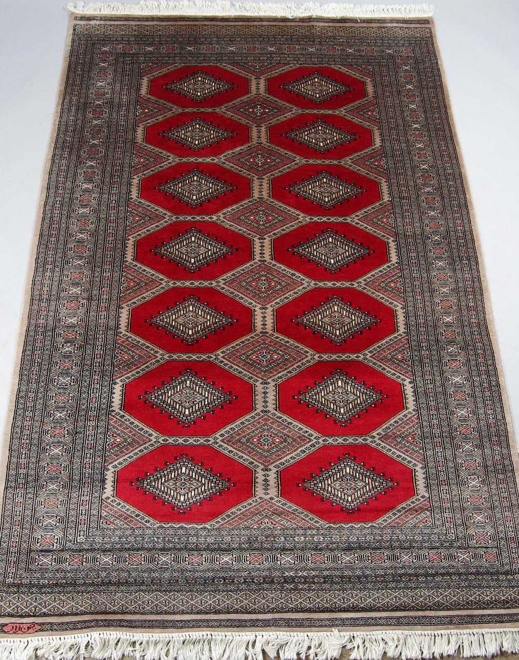 MATTA, "Jaldar", Pakistan. signerad, 260 x 160 cm.