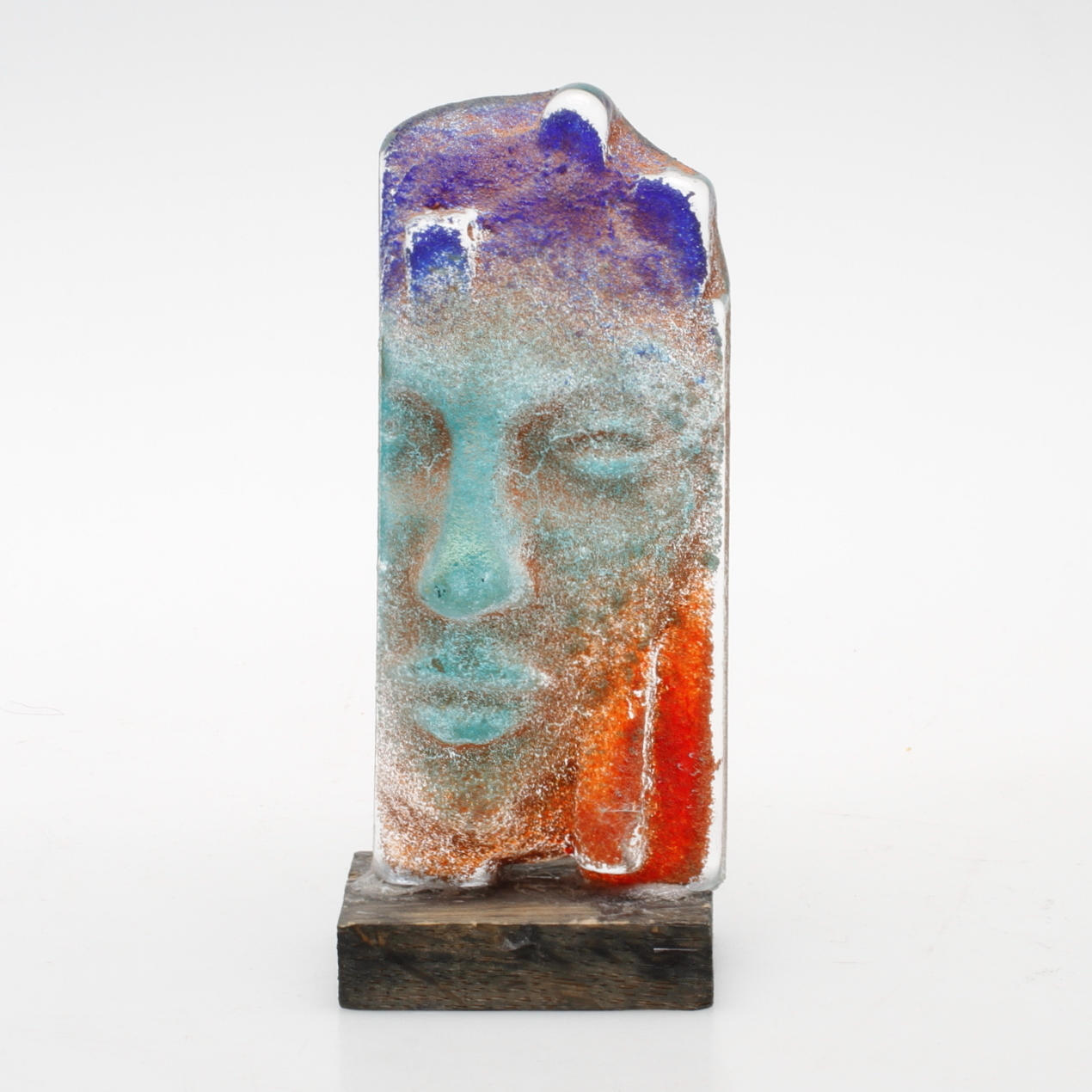 BJÖRN EKENGREN. GLASSKULPTUR, signerad och numrerad 45/160 cm.