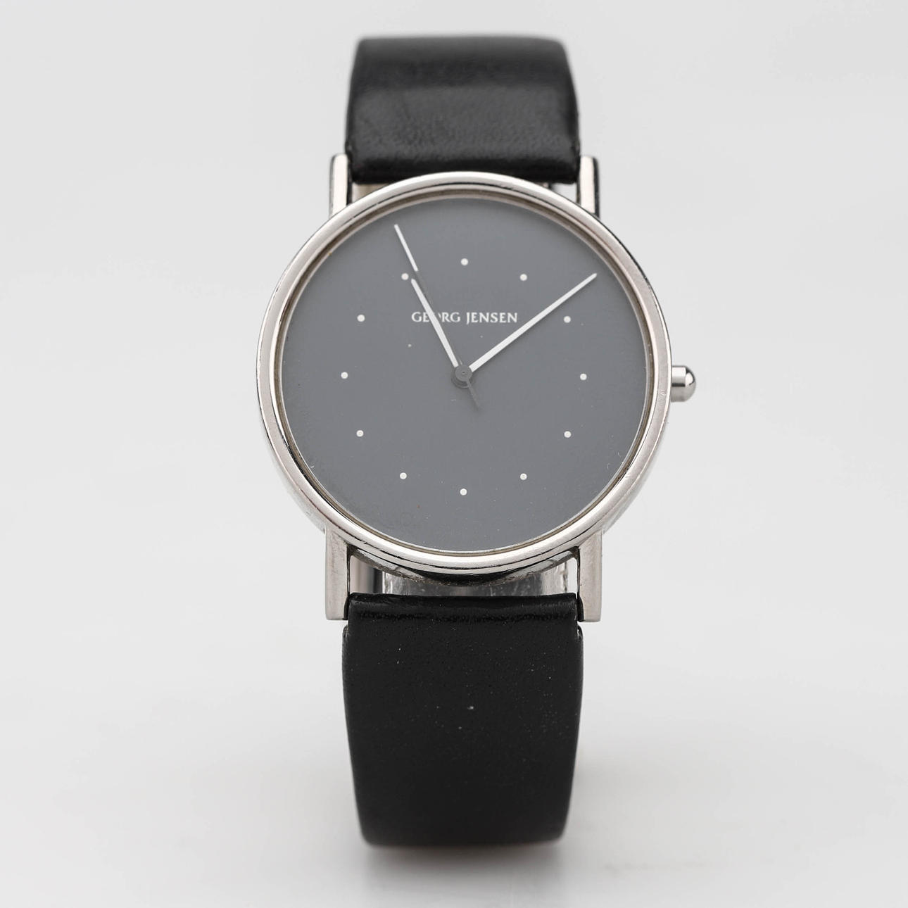 GEORG JENSEN, armbandsur, stål, quartz, design Jørgen Møller.