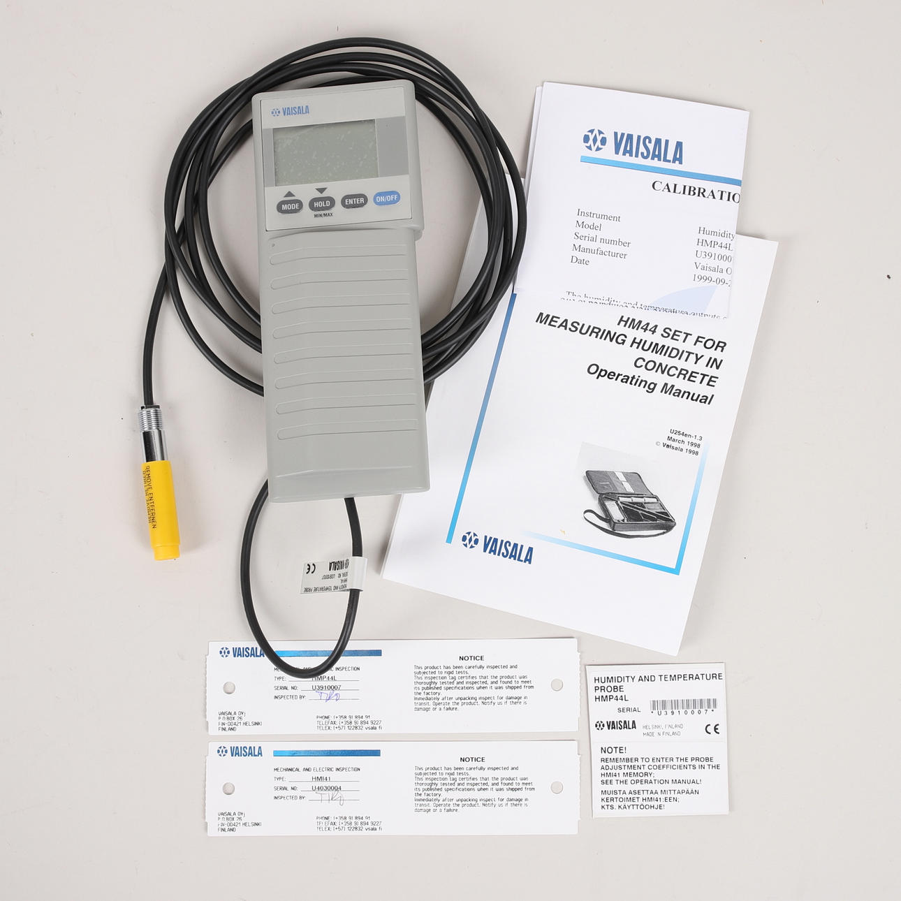 KOSTEUSMITTARI, Vaisala, 1990-luku.