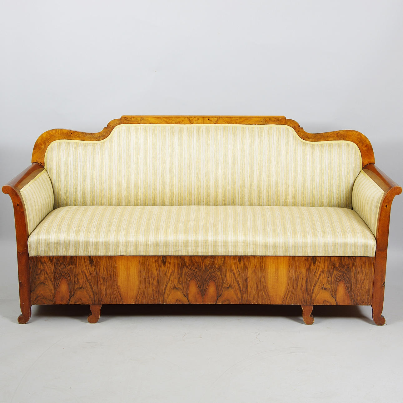 SALONGSSOFFA, mahogny, empire.