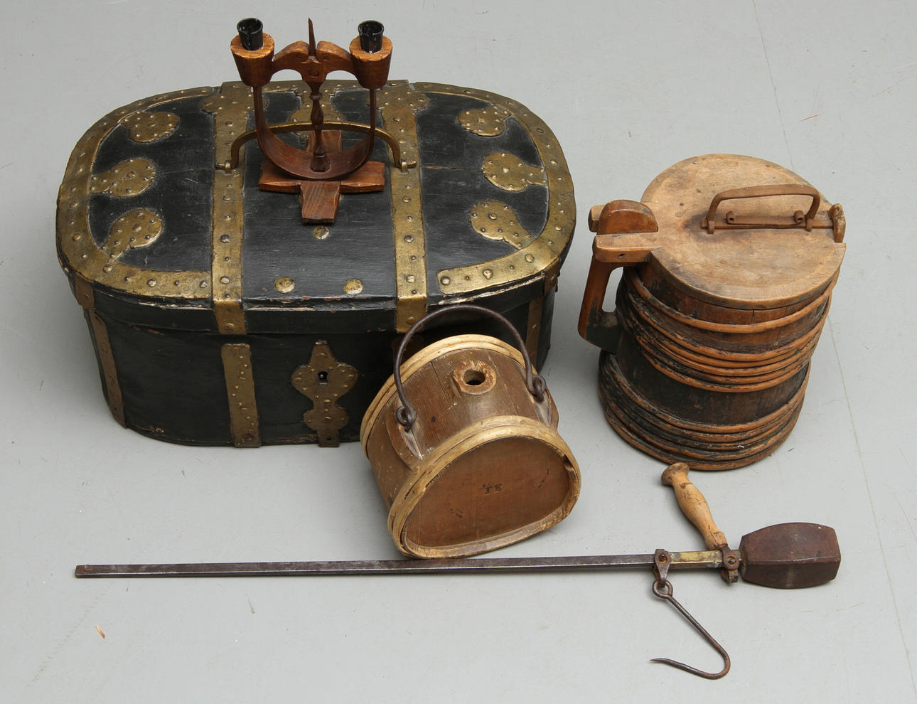 PARTI ALLMOGE, 5 delar, 17-1900-tal.