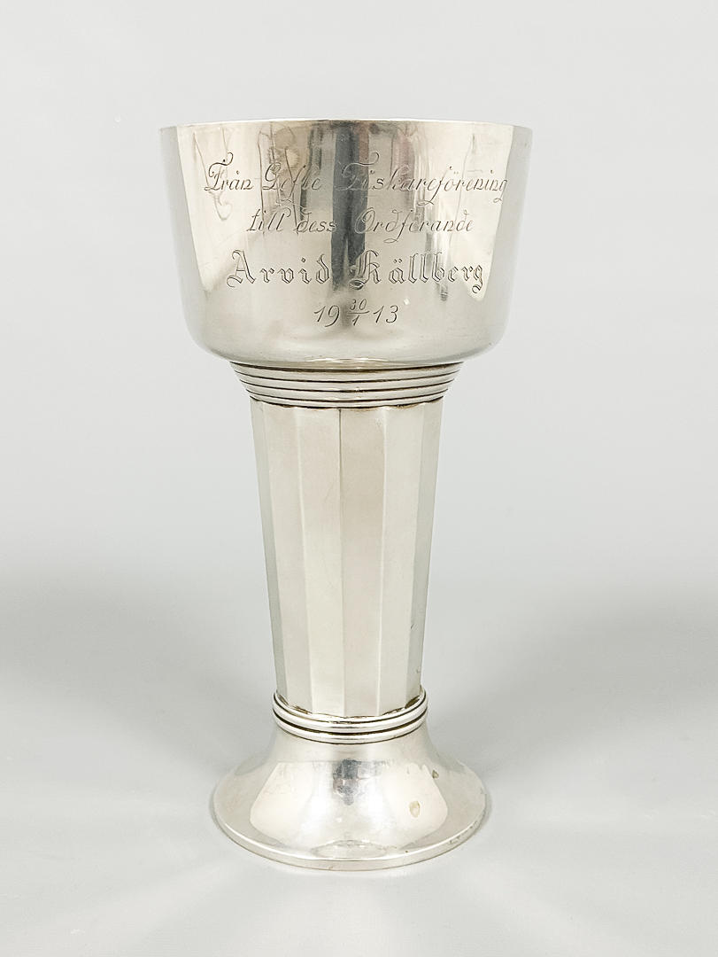 A trophy, silver, 1912.