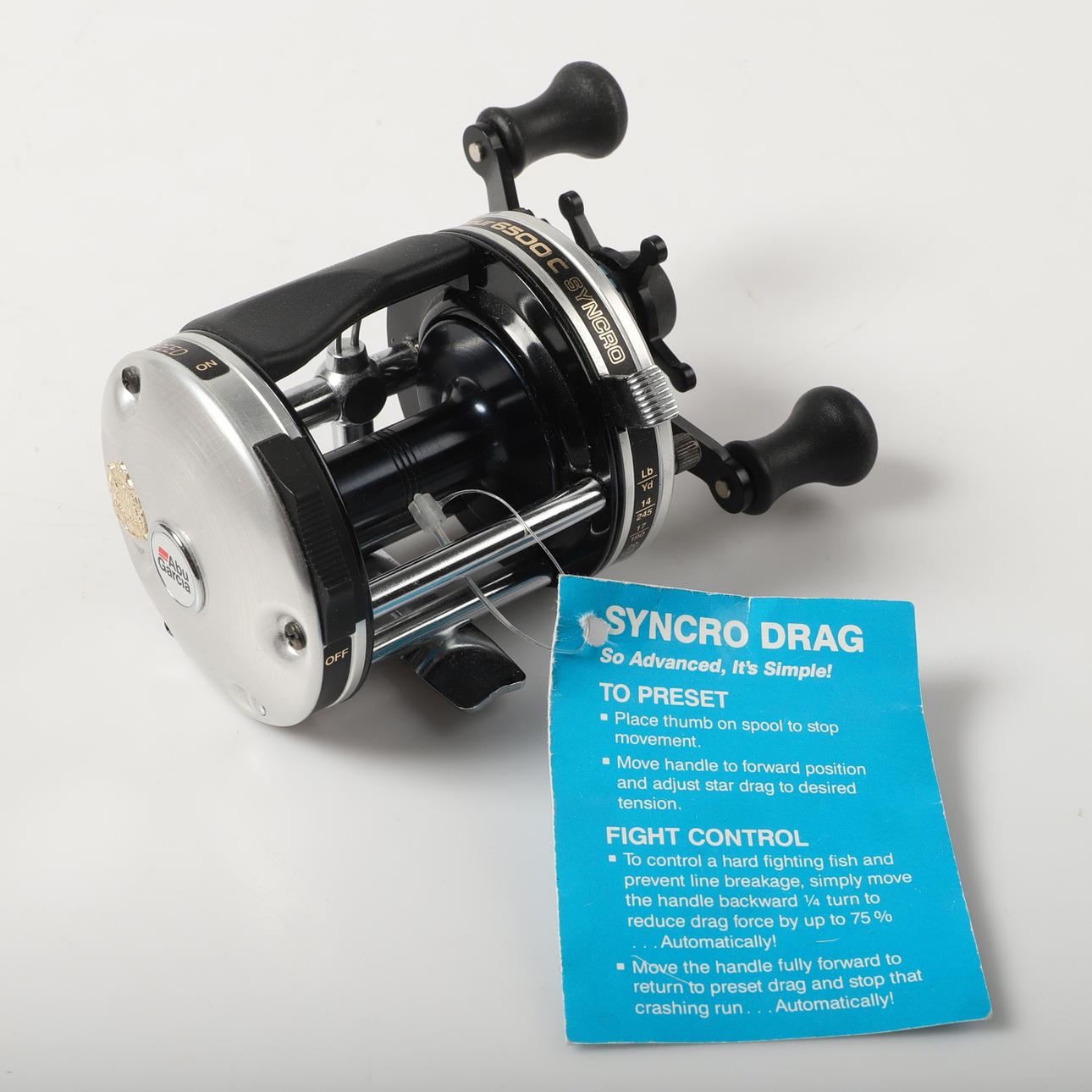 FISHING REEL, ABU Garcia 6500c Ambassadeur Syncro. Collectables