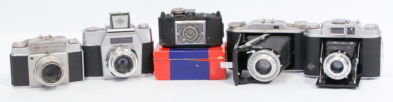 KAMERASAMLING, Agfa, 5 st.