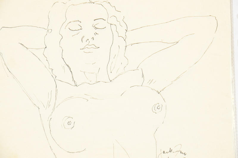 SAMLING TECKNINGAR OCH AKVARELLER, 1-album.