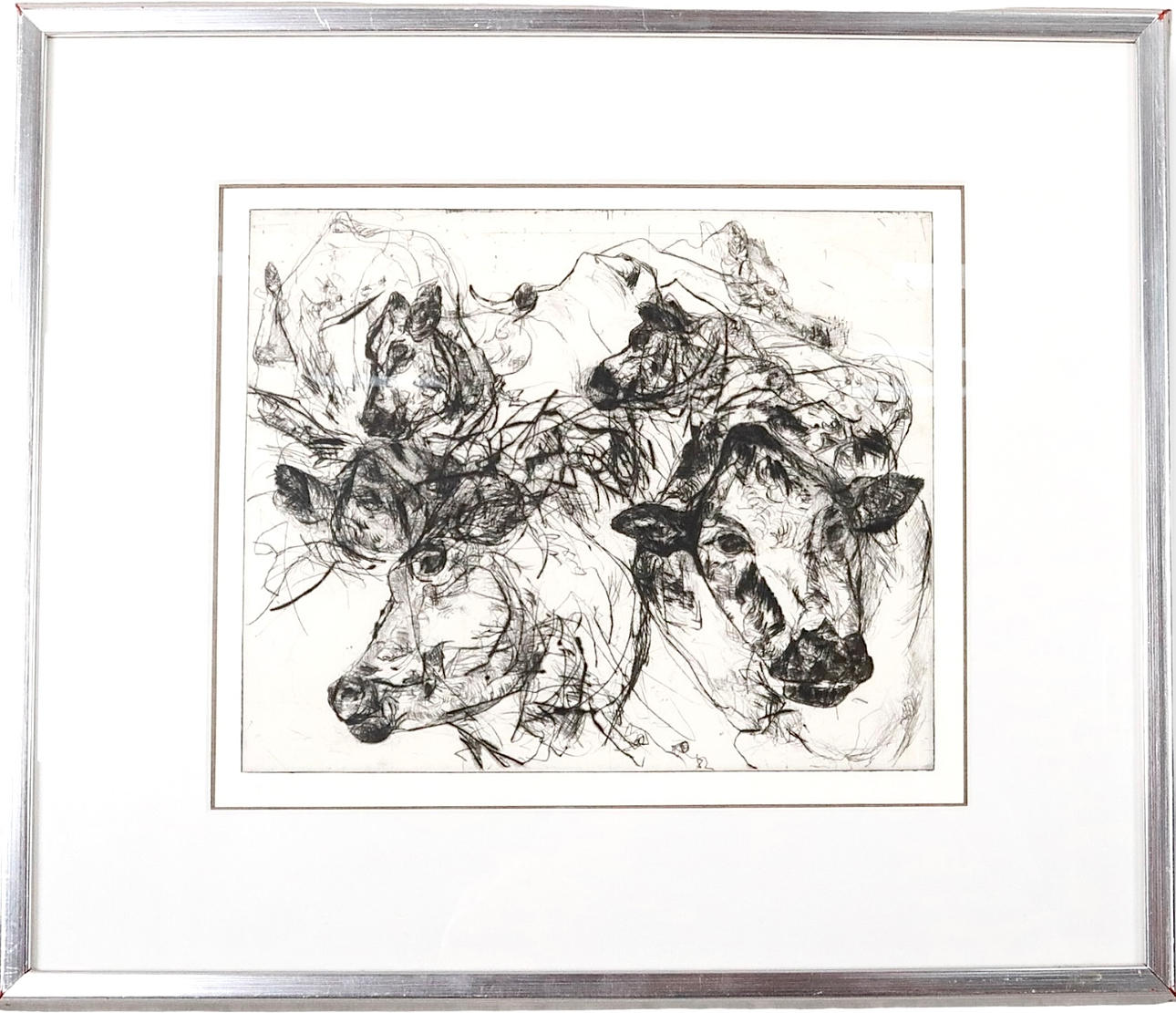 CHARLOTTA JÖNSSON. Radierung.