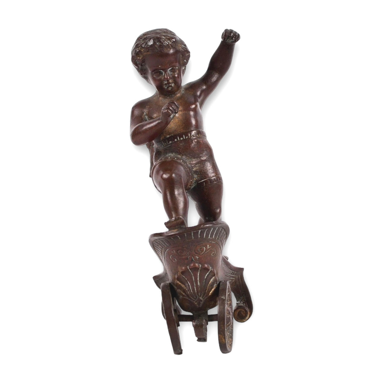 A bronze sculpture, 19th century.