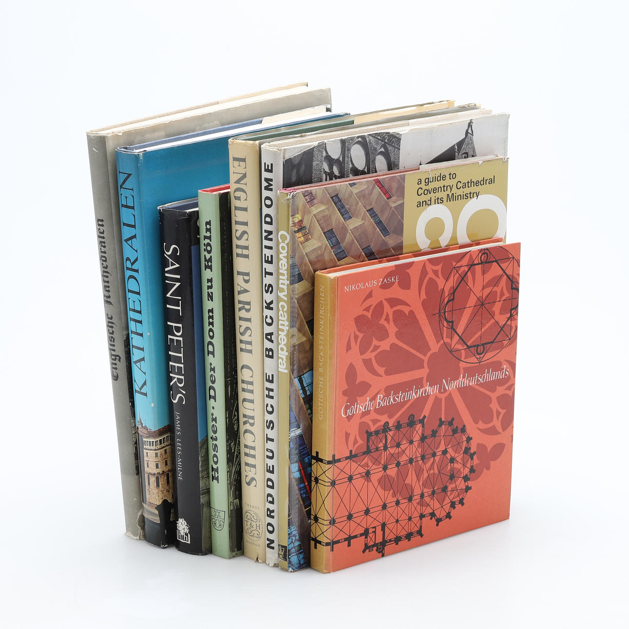 LITERATURE ON CHURCHES, 8 pcs.