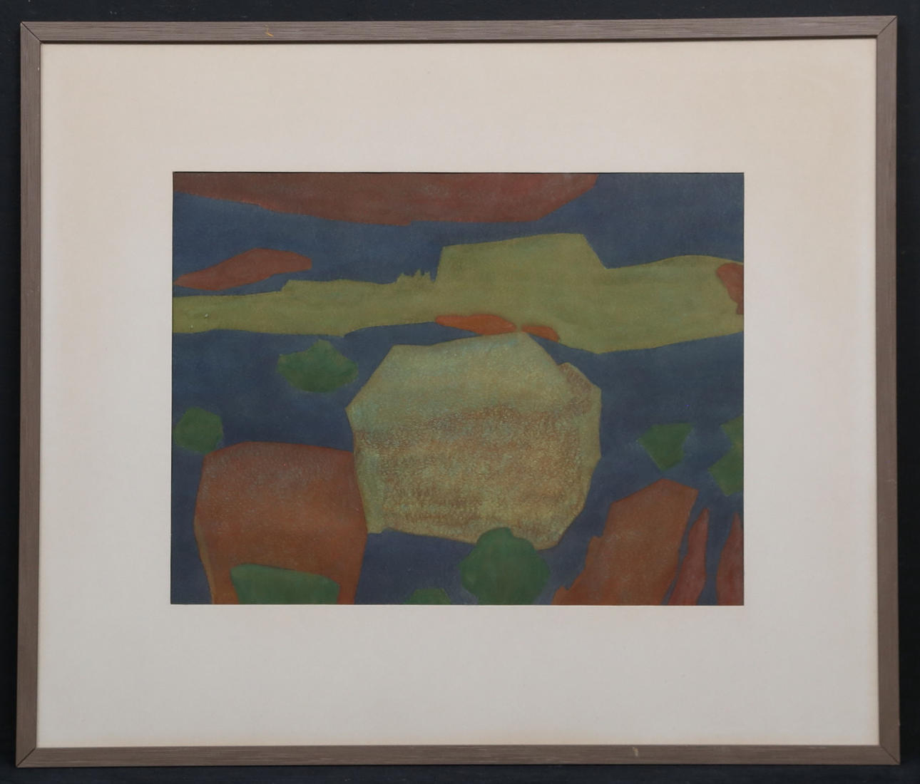 JAN SCAW MULDER. Gouache, signed and dated 1968.