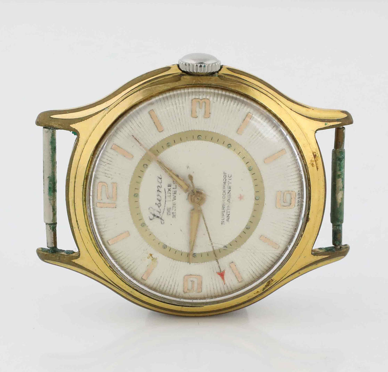 ARMBANDUHR, Lisona De Luxe, Super, Stahl.