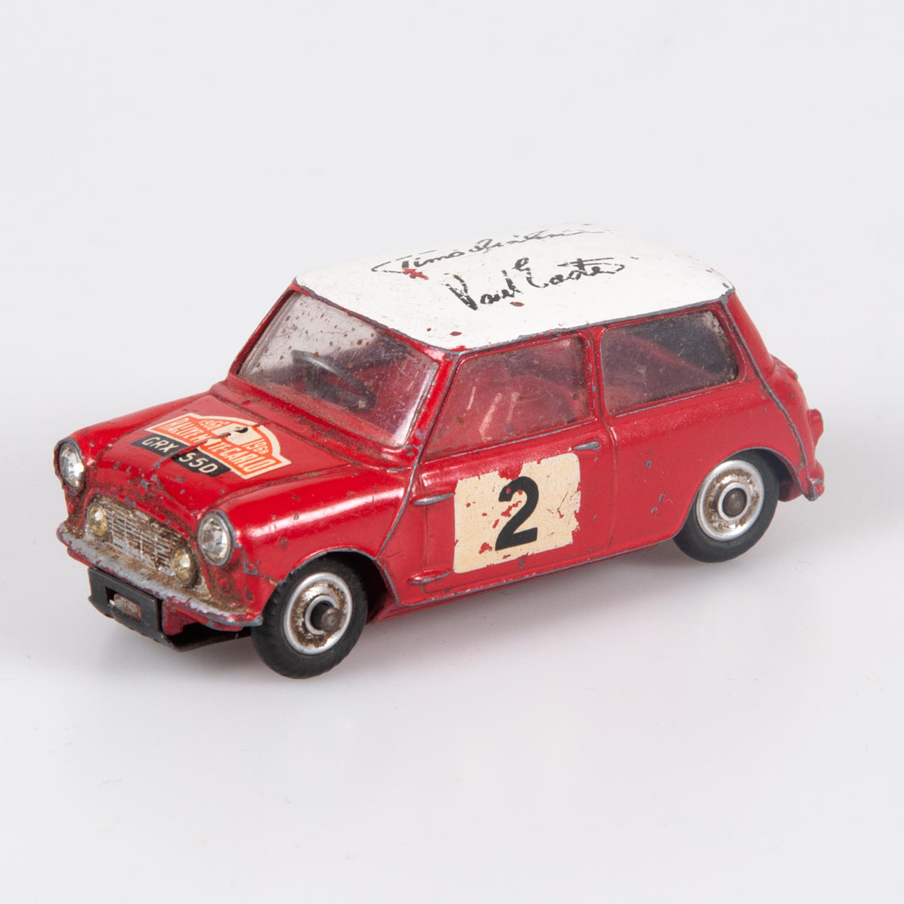 CORGI 1966 MONTE CARLO RALLY AUTOGRAPHED MINI COOPER.