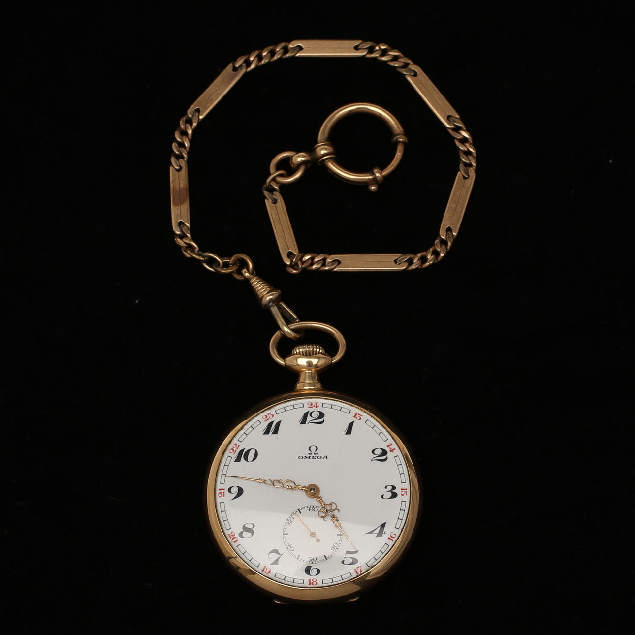 FIKUR, 14 karat guld, Omega.