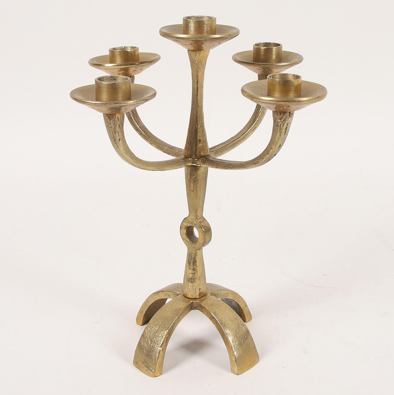 KANDELABER, malm, 5-armad, Scandia Present.