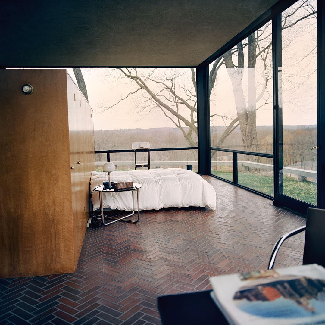 JONAS INGERSTEDT. "Philip Johnson glass house 2001" Signerad. Edition 2/5.