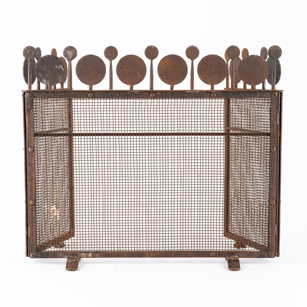 BERTIL VALLIEN. Brasskärm, smide, Boda, Smide.