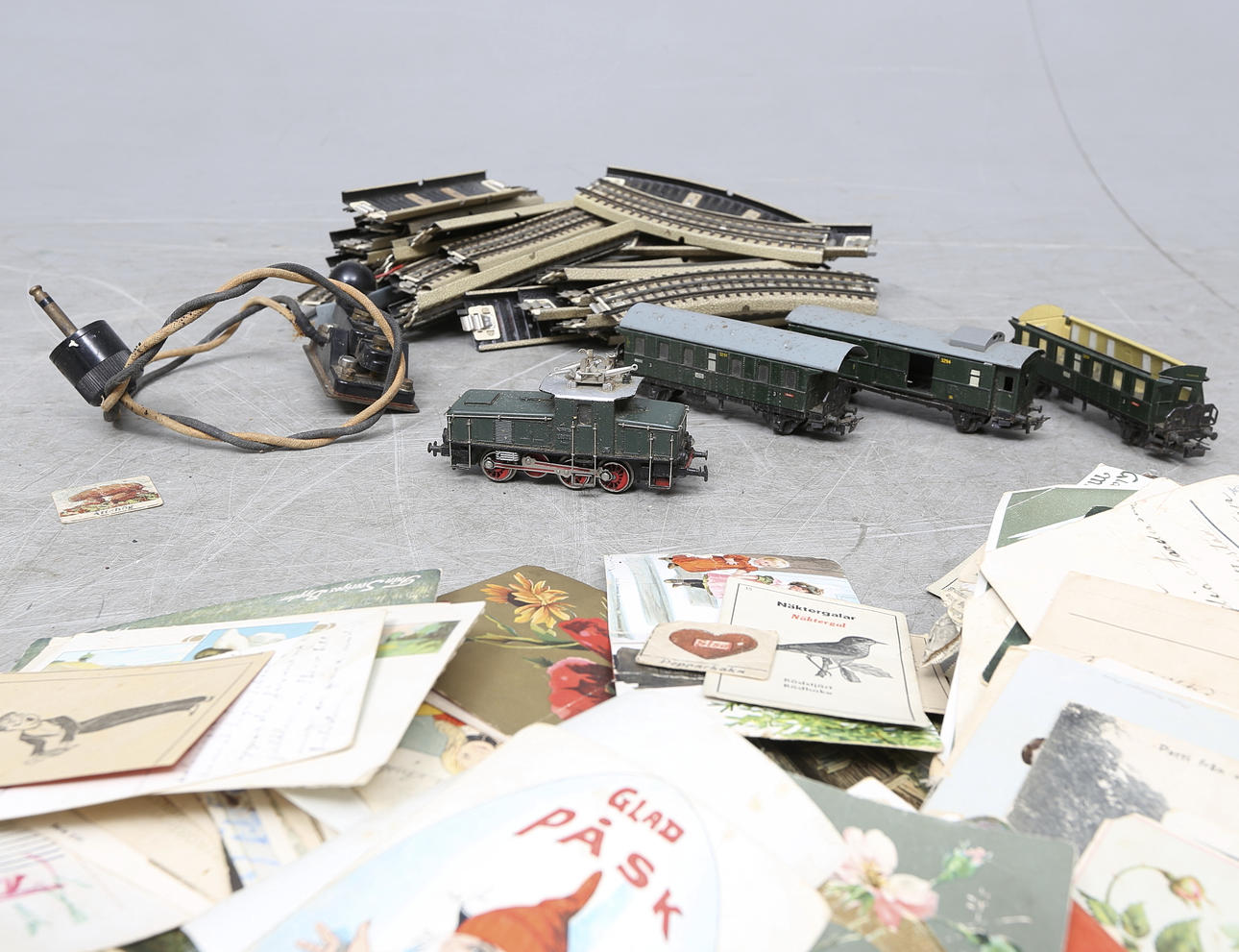 VYKORT samt MODELLTÅG, 1900-tal.