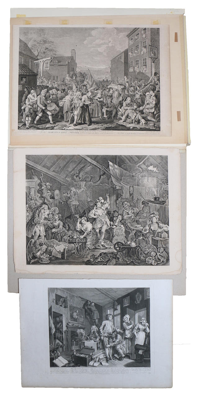 DESPUÉS DE WILLIAM HOGARTH (1697-1794) (3).