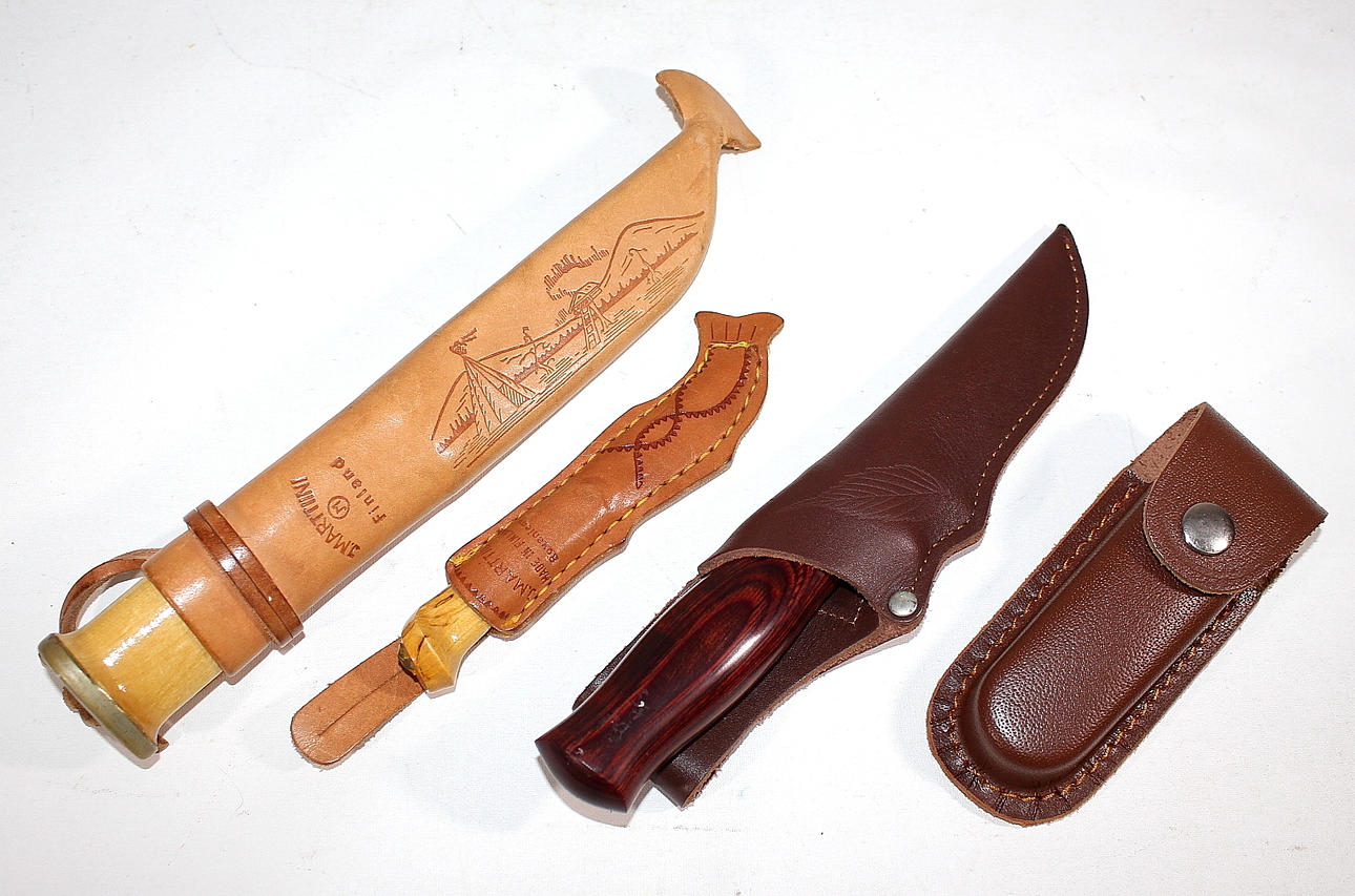 KNIVAR, 2 st Martitiini Finland, 2 st Kongsberg Norge.