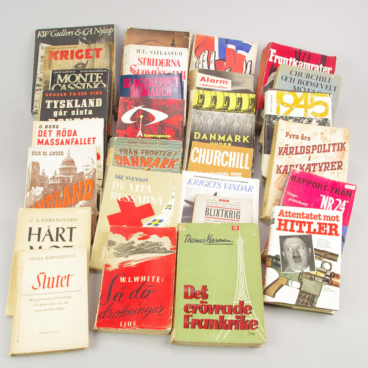 KRIGSLITTERATUR, II:a världskriget.