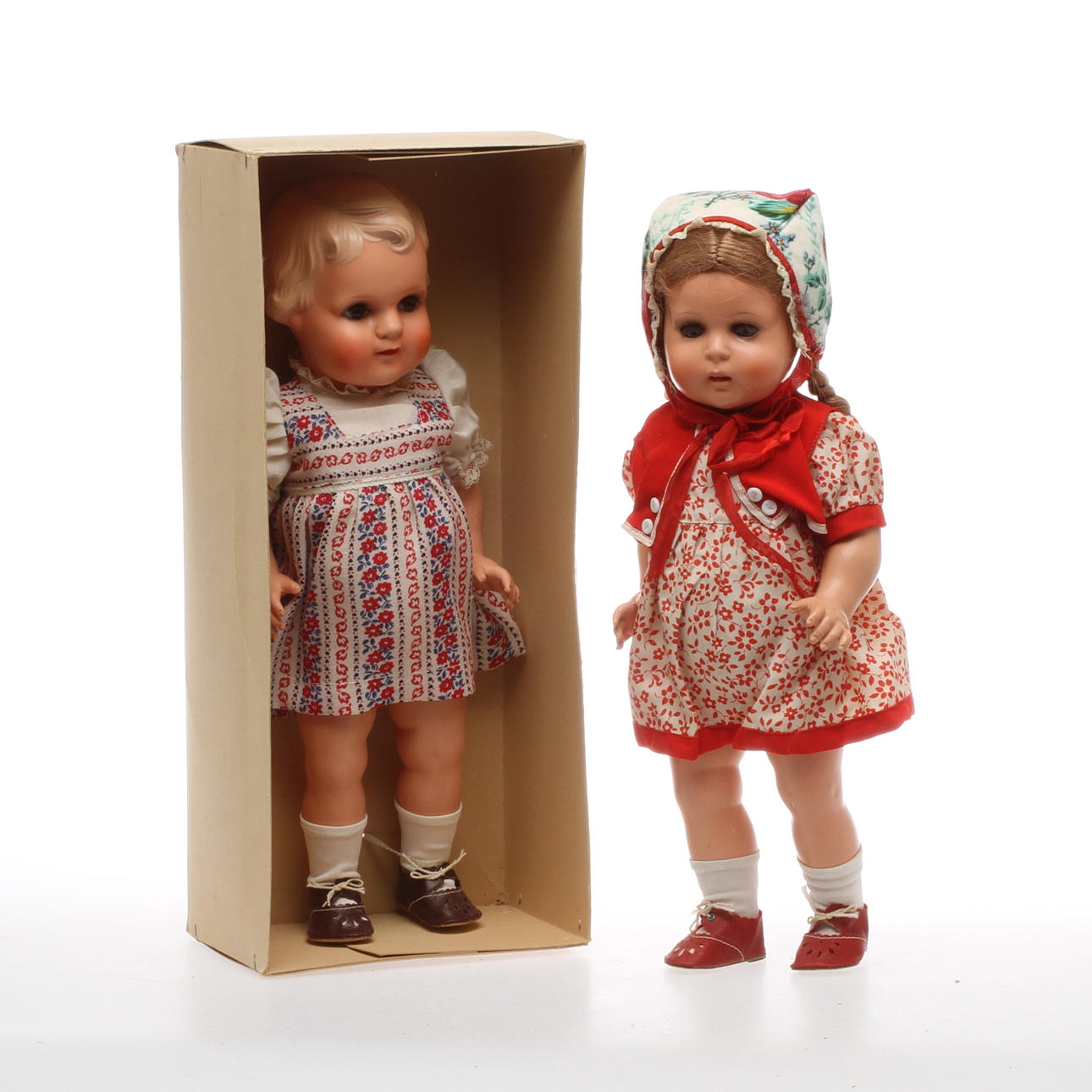 DOCKOR 2 st, celluloid, Buschow & Beck, 1900-tal.