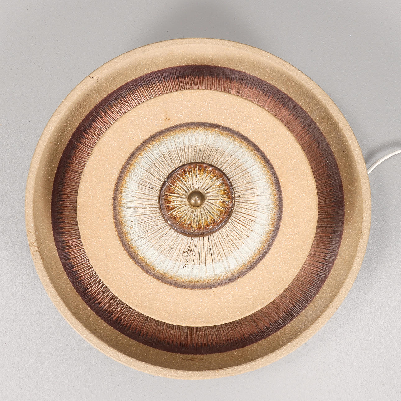 KERAMISK VÆGLAMPE, Rönne, Söholm.