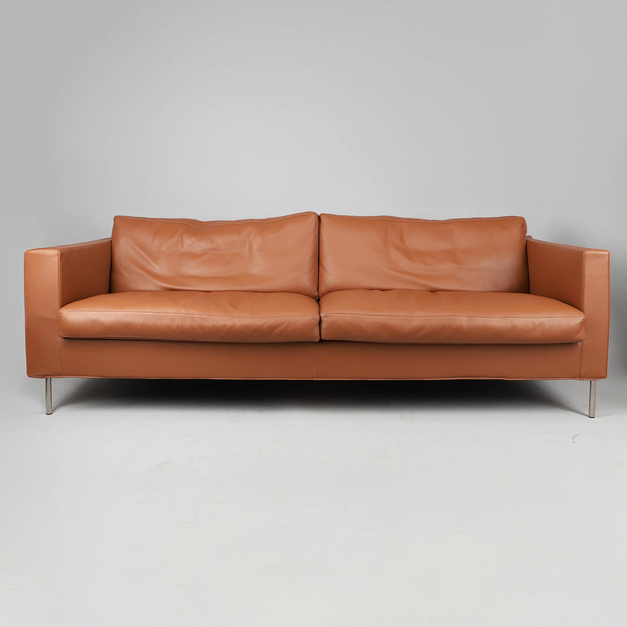 JENS JUUL EILERSEN, soffa, "Trenton", läder, för Eilersen, Danmark.