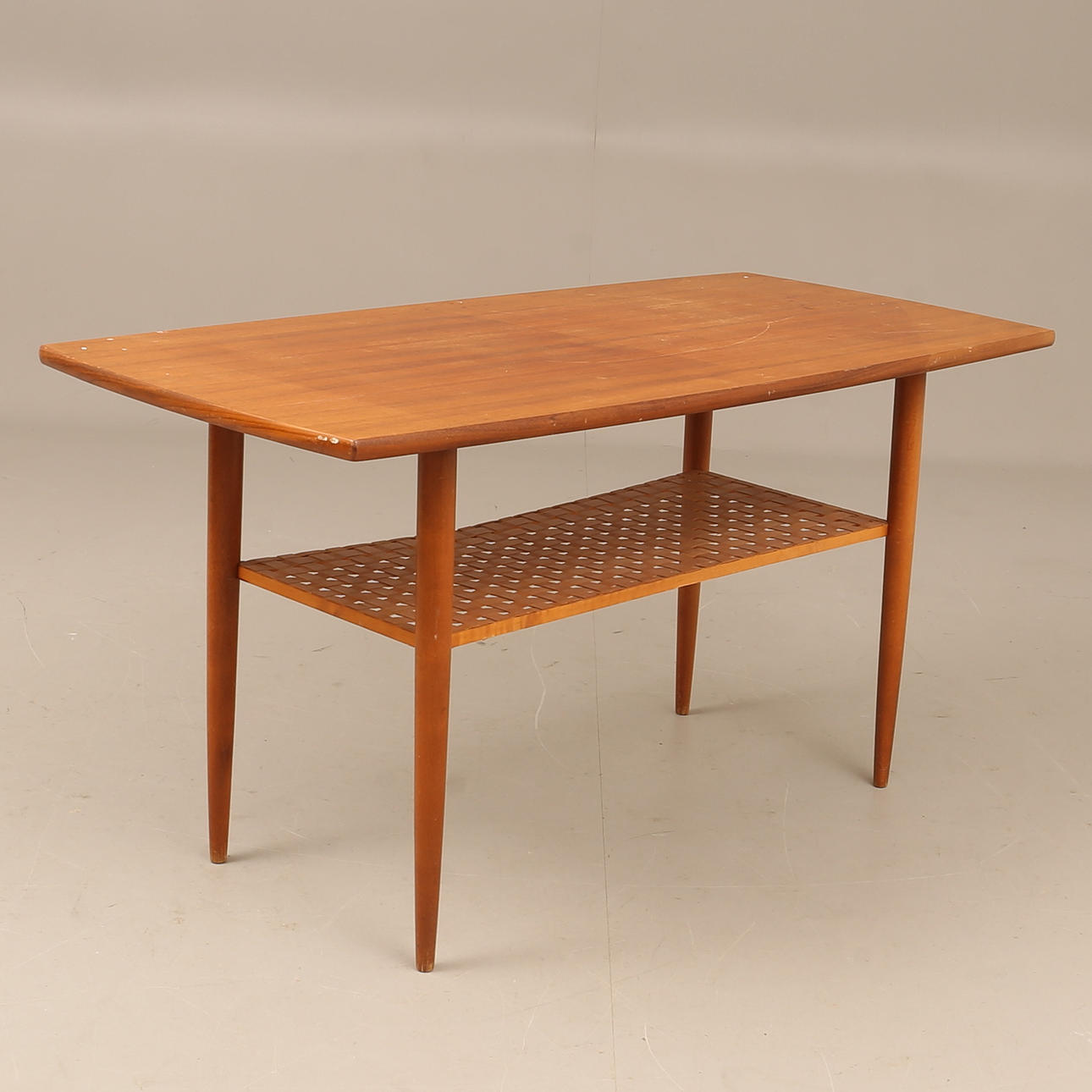 A 1960 century teak coffee table.