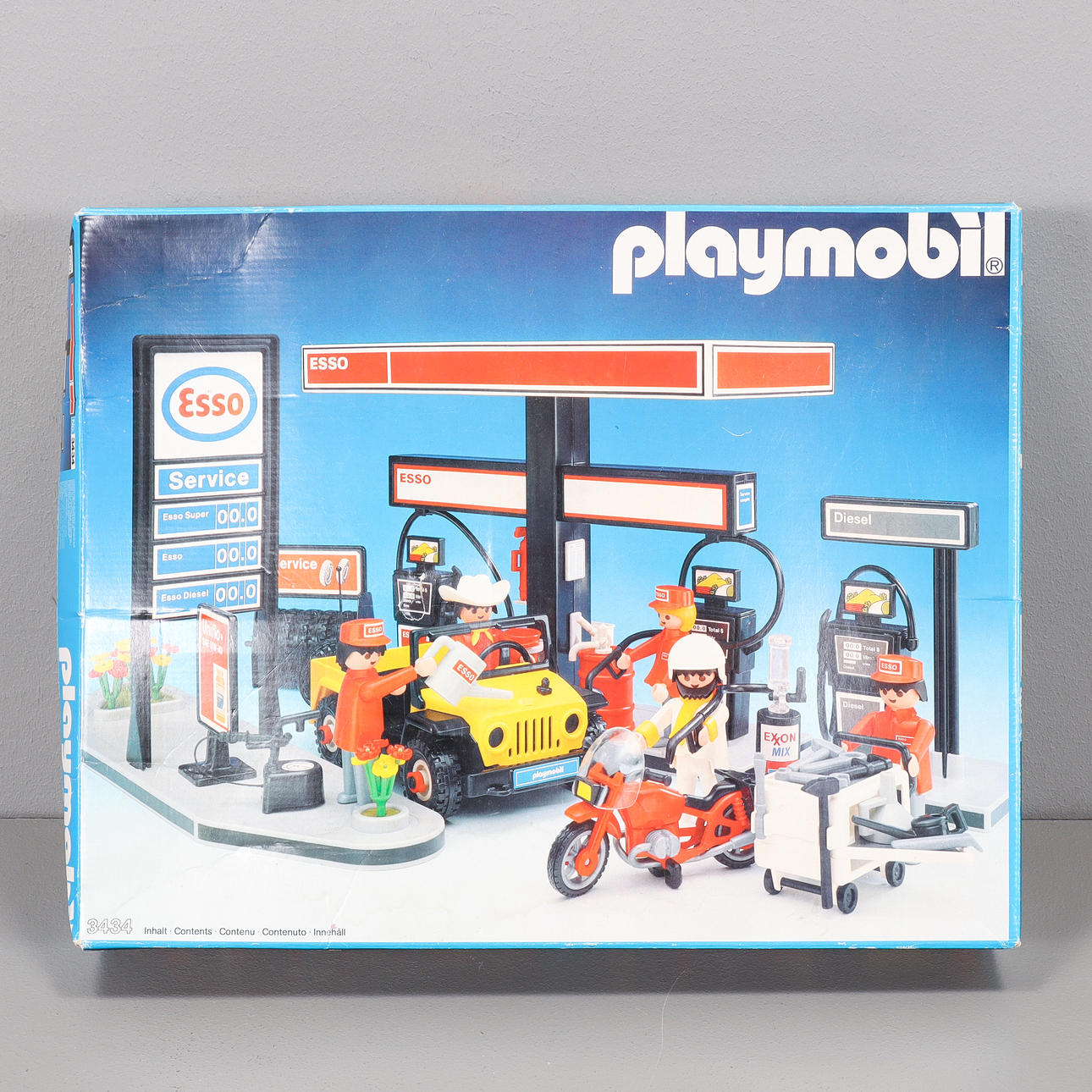 PLAYMOBIL-Tankstelle Esso.