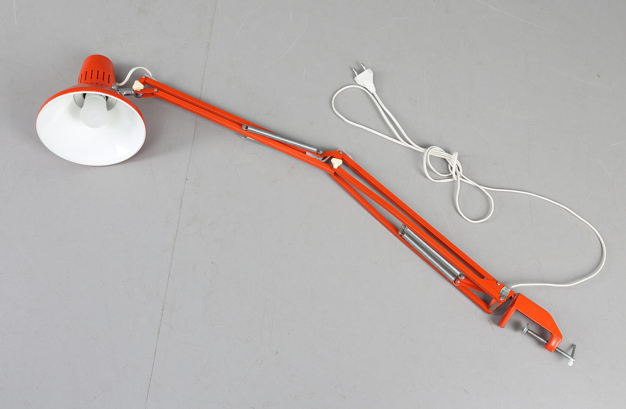 SKRIVBORDSLAMPA, Watto, 1970-tal.