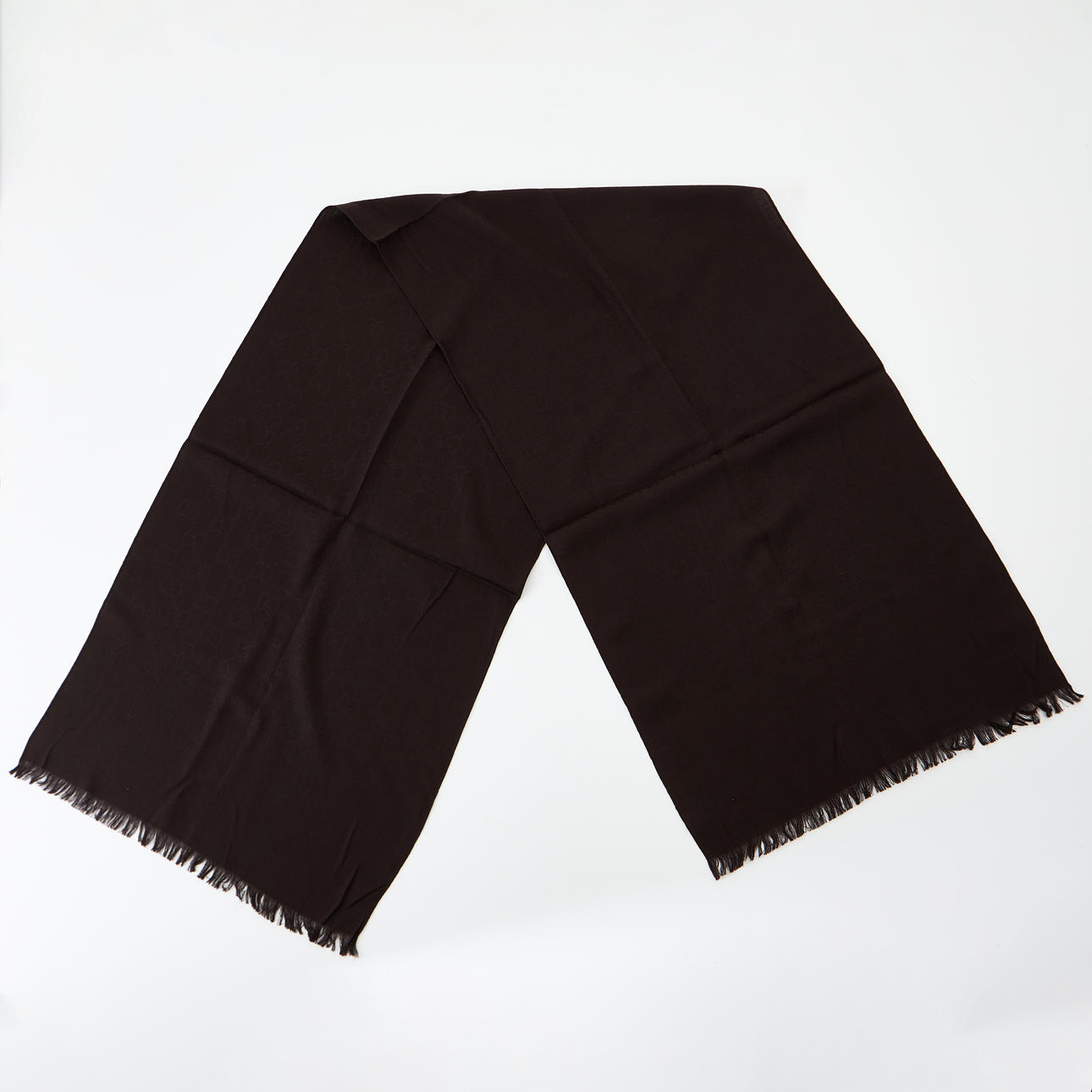 GUCCI, Schal, „GG-Jacquard-Strickschal“.