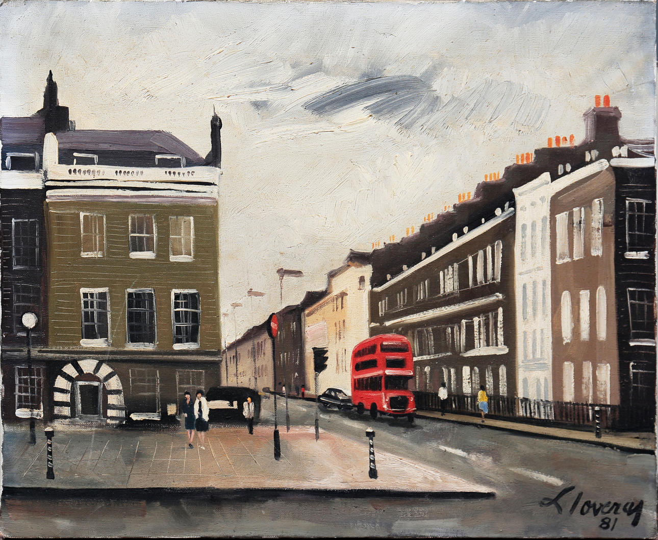 FREDERIC LLOVERAS. Vista de Londres.
