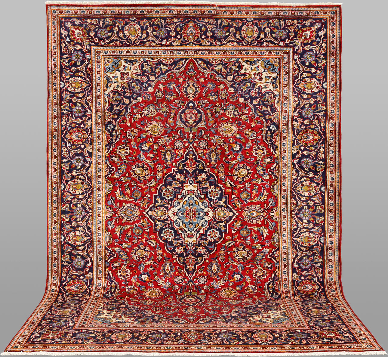 ORIENTTEPPICH. Keshan, 305 x 194 cm.