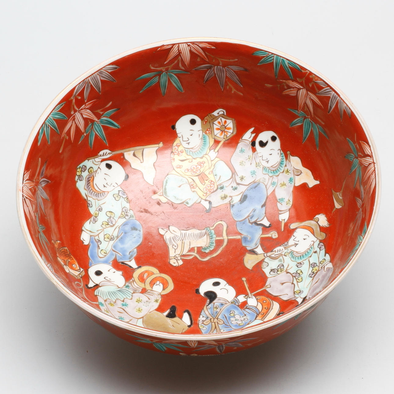 SKÅL, porslin, orientalisk, 1900-tal.