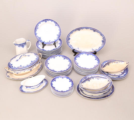 MATSERVIS, 54 delar, porslin, Sultan - Gustafsberg, sekelskiftet 1900.