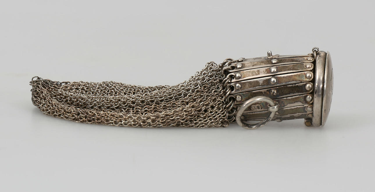 PORTMONNÄ, silver, 1900-talets första hälft, 53,6 gram.