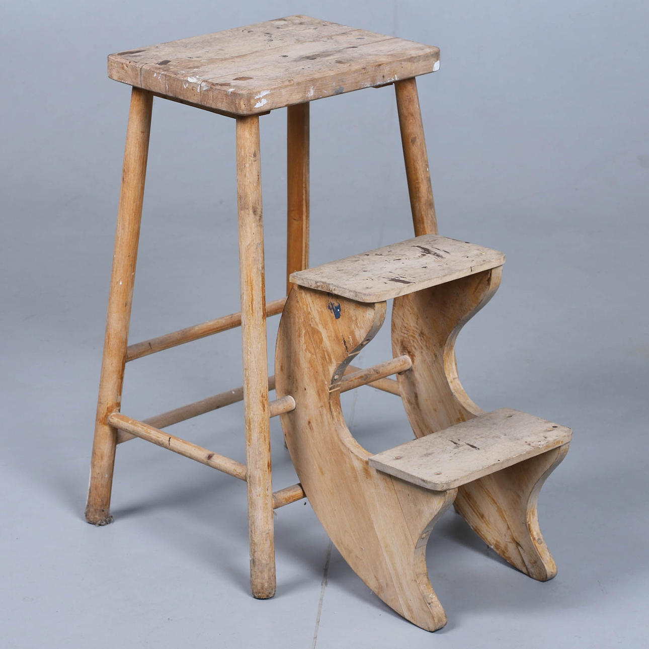 TRAPPESTIGE. Træ. Udtrækkelig stige. 20. århundrede.