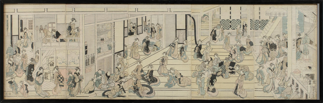 TRÄSNITT, Japan, 1800/1900-tal.