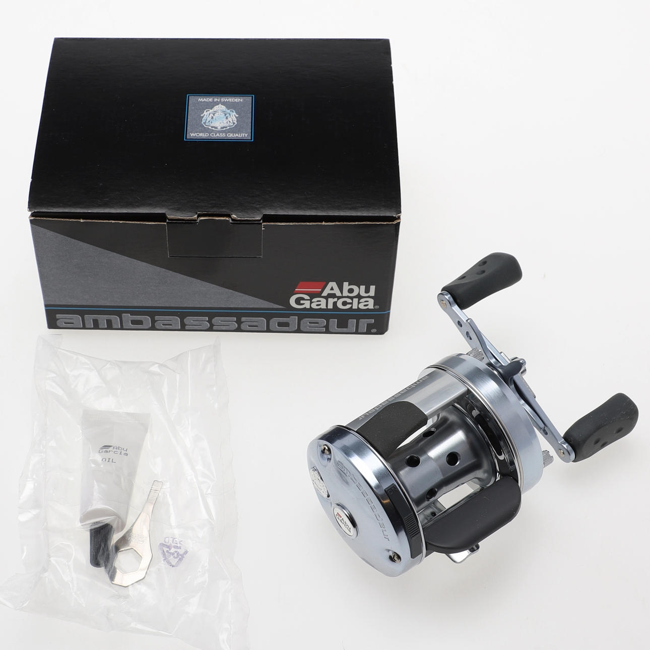 FISHING REEL, Ambassador record no 60, ABU Garcia. Collectables