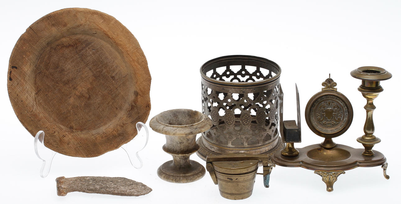 DIVERSE, 6 delar, bl.a. allmoge, 1700-1900-tal.